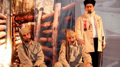 Zaferin Gözyaşları Oyunu Nevşehir'de Sahnelendi