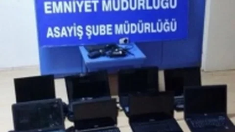 Edirne'de Laptop Hırsızlığı Yakalandı