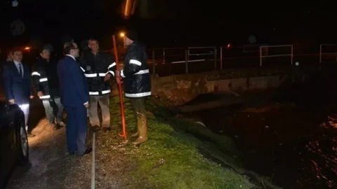 Sandıklı'da Sel Olayı Yaşandı