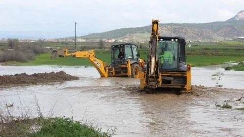 Denizli'de Sel Felaketi Yaşandı