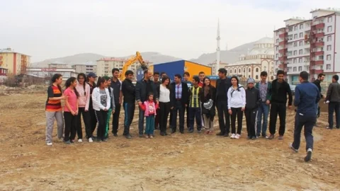 Atatürk Lisesi'nin Temeli Atılıyor