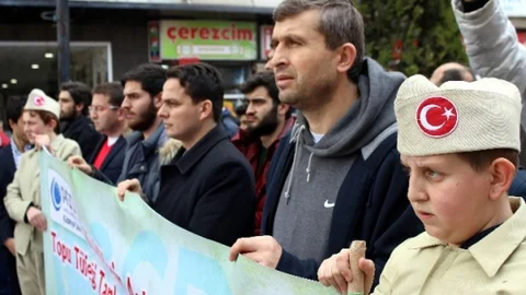 Kütahya'da Ümmet Yürüyüşü Yapıldı