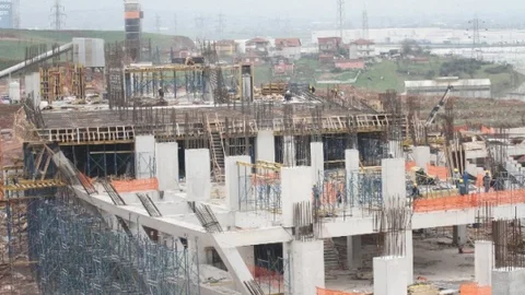 Kocaeli Stadyumu Hızla Yükseliyor