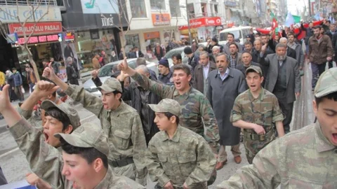 Elazığ'da Ümmet Yürüyüşü Düzenlendi