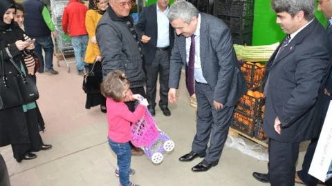 Hereke'de Başkan Baran Buluştu