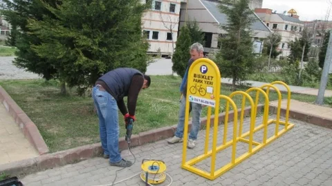 Kocaeli'de Bisiklet Park Alanı Açıldı