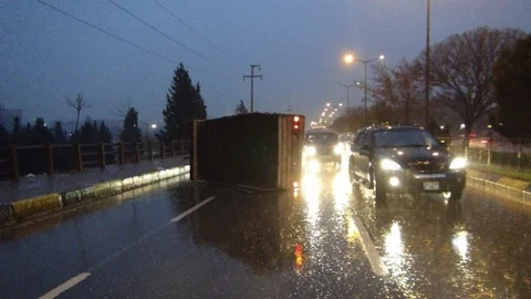 Gaziantep'te Kamyonet Kazası