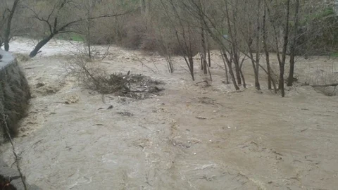 Aksaray'da Şiddetli Yağmur Sel Oluşturdu