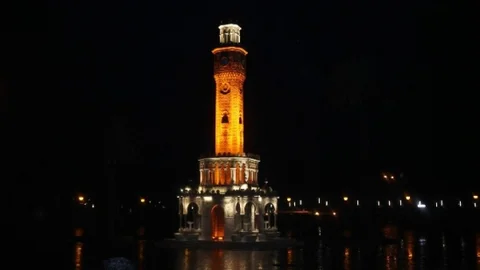 İzmir Saat Kulesi Işıkları Kapatıldı