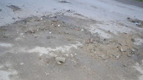 Keşan'da Çukur Doldurma Eylemi