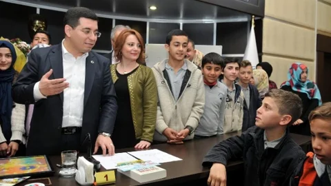 Kepez'de Öğrenci Ziyareti
