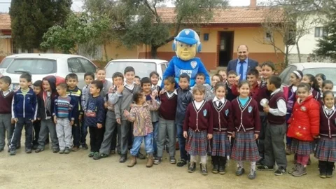 Kanka Polis Ödemiş'te Öğrencilerle Buluştu