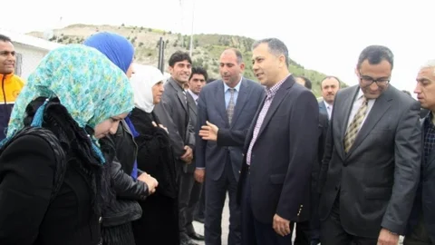 Gaziantep'te Suriyeli Sığınmacılar Ziyareti