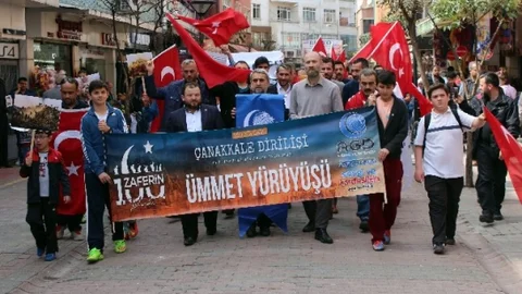 Ordu'da Ümmet Yürüyüşü Düzenlendi