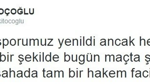 Sakarya'da Hakem Eleştirisi