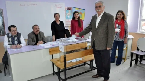 Çanakkale'de CHP Ön Seçimi Yapıldı