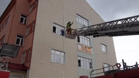 Tatvan'da Yangın Tatbikatı Yapıldı