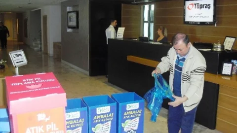 İzmit'te Atık Kağıt Projesi