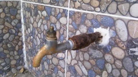 Küre'deki Çeşme Suya Hasret Kaldı