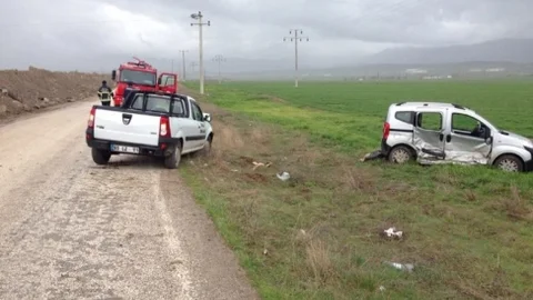 Afyonkarahisar'da Trafik Kazası