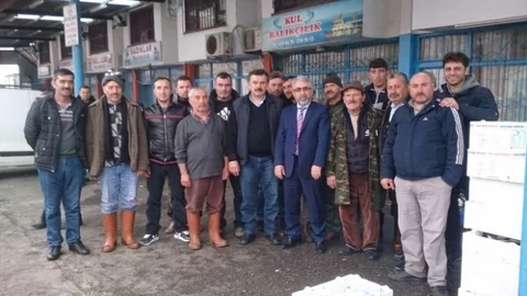 Trabzon'da Balıkçılara Destek