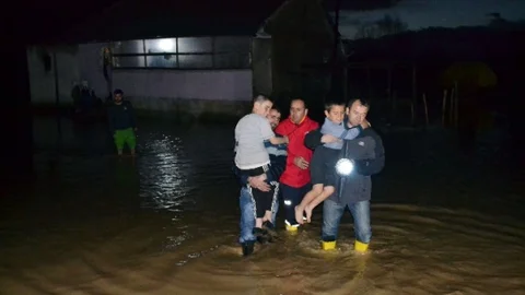 Muş'ta Sel Felaketi Yaşandı
