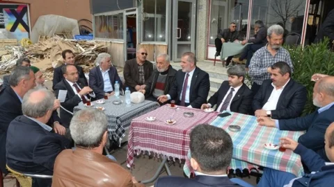 Hüseyin Üzülmez Acısu'da Buluştu