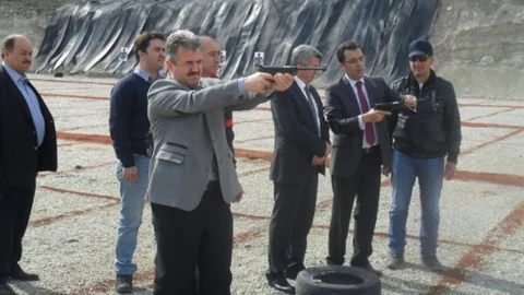 Kütahya'da Silah Eğitimi Verildi