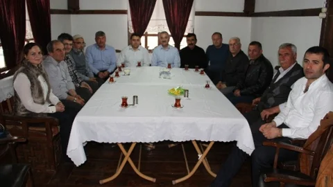 Osmancık'ta Başkan Karataş Buluştu