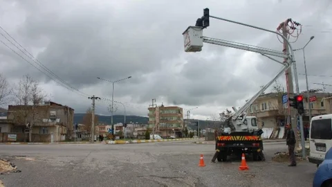 Adıyaman'a Trafik Lambası Kuruldu