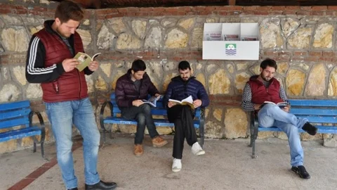 Foça'da Kütüphaneler Haftası Mesajı