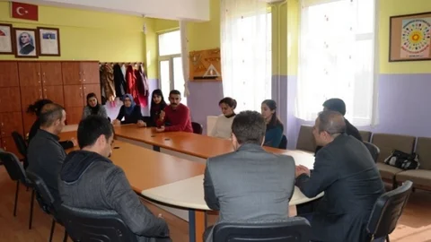 Hozat'ta Okul Ziyaretleri Yapıldı