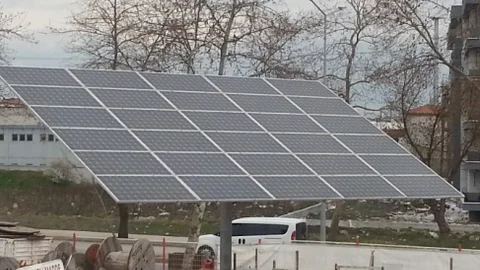 Edirne'de Güneş Enerjisi Santrali