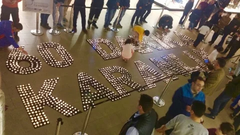 Forum Erzurum’da Dünya Saati Etkinliği