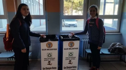 Ulus'ta Geri Dönüşüm Projesi