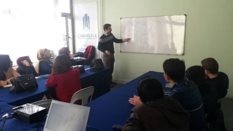 Çanakkale'de Dil Kursları Başladı