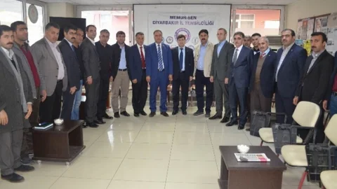 Diyarbakır'da Memur-Sen Ziyareti