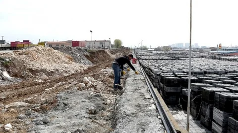 Malatya'da Kamyon Garajı Genişletiliyor