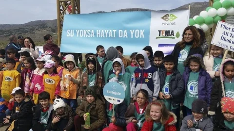 Eskişehir'de 3 Bin Fidan Dikildi