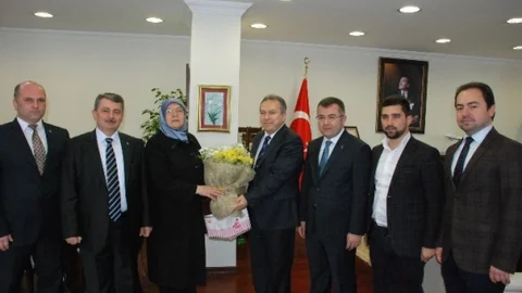 Düzce'de Vali Ziyareti