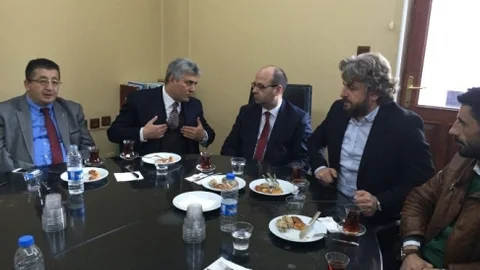 Trabzon'da İnşaat Mühendisleri Odası Ziyareti