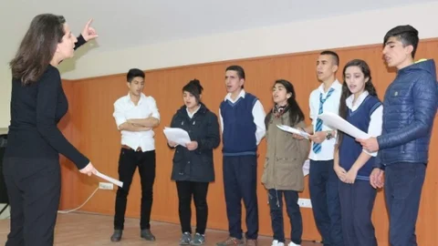Siirt'te 23 Dilde Konser Hazırlığı