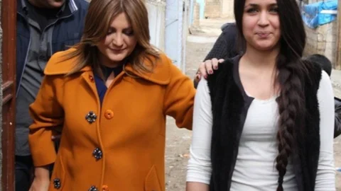 Sibel Can Ergani'yi Ziyaret Etti