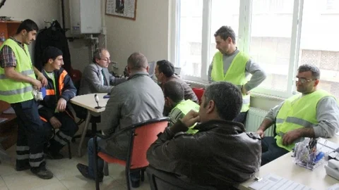 Tekkeköy'de Sağlık Kontrolü Yapıldı