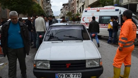 Nazilli'de Yaya Kazası