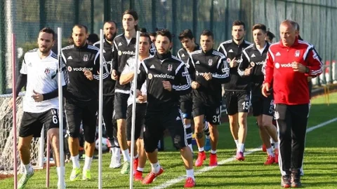 Beşiktaş'ta Başakşehir Maçı Hazırlıkları Devam Ediyor