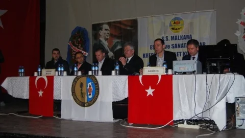 Malkara'da Esnaf Kooperatifi Genel Kurulu