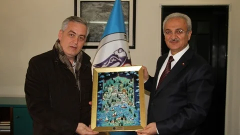 Erzincan'da Belediye Ziyareti