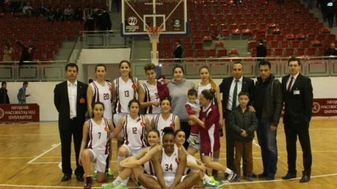 Nevşehir Kadın Basketbol Takımı Galip Geldi