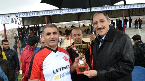 Nevşehir'de Futbol Turnuvası Şampiyonu